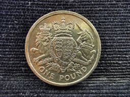 Elizabeth II, One Pound 2015, VF, NO107