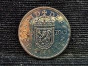Elizabeth II, Proof One Shilling 1970 (Scottish), UNC, NO939