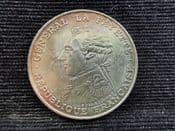 France, Silver (.900), 100 Francs 1987 (La Fayette), EF, OL315