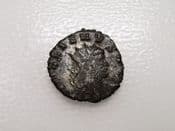 Gallienus (260-268 AD), AE Antoninianus, Abundantia Standing, Rome Mint, F, SC1176