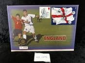 GB, 2002 Stamp & Coin Cover (Football), With British £1, NE098