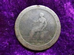 George III, Cartwheel Penny 1797, Poor, SC027