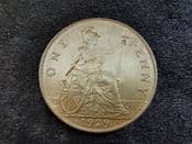 George V, One Penny 1929, AEF, NO573