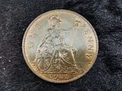 George V, One Penny 1935, EF, MO052