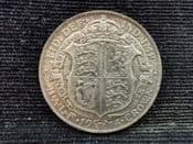 George V, Silver (.925), Halfcrown 1914, AEF, NO619