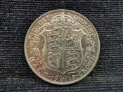 George V, Silver (.925), Halfcrown 1919, AEF, NO624