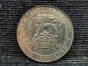 George V, Silver (.925), One Shilling 1911, EF, NO706