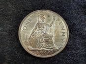 George VI, One Penny 1944, AEF, NO586