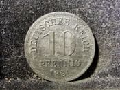 Germany, 10 Pfennig 1920, VF, JL144