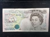 Great Britain, £5, G M Gill 1990-91 (A20), F, BKN451