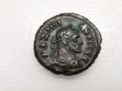 Maximianus (293-294 AD), Potin Tetradrachm of Alexandria, Tyche Standing, VF, SC1194