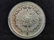 Mayan Long-Count Calender Souvenir Medal 2012, AUNC, NO012
