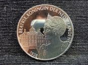 Netherlands, Queen Beatrix Souvenir Medal, EF, NO202