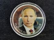 President Vladimir Putin, Souvenir Medallion, UNC, NO040