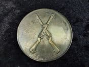 Silver Plated Rifle Club/Shooting Medal, Likely 1930s/40s, VF, JO432