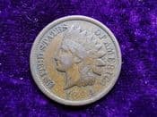 United States, Indian Head Cent 1894, F, SC102