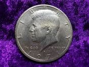 USA, Kennedy 1/2 Dollar 1971 D, VF, SC2445