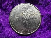 USA, State Quarter 2000 D (New Hampshire), VF, SC2161