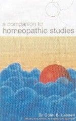 Lessell, Dr C - A Companion to Homoeopathic Studies