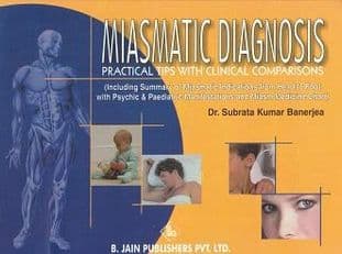 Banerjea, Dr  S K - Miasmatic Diagnosis