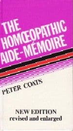 Coats, P - The Homoeopathic Aide Memoire