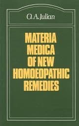 Julian, O A - Materia Medica of New Homoeopathic Remedies