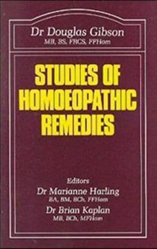 Gibson, Dr Douglas - Studies of Homoeopathic Remedies (2nd Hand)