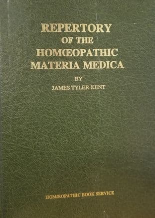 Kent, J T - Repertory of the Homoeopathic Materia Medica (2nd Hand)