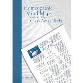 Lee, A - Homeopathic Mind Maps: Remedies of the Class Aves - Birds (Vol 4)