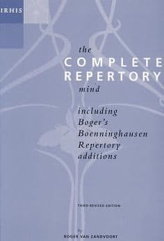 Zandvoort, R Van - The Complete Repertory Mind (Paperback)
