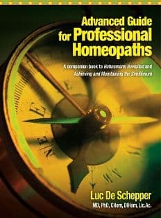 de Schepper, L - Advanced Guide for Professional Homeopaths