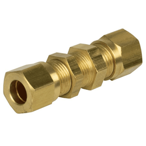 8MM COMPRESSION BULKHEAD FITTING