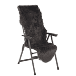 FURSKIN TYPE COVER FOR CHAIR - GREY