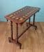 Antique walnut console table