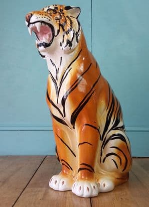Italian ceramic tiger