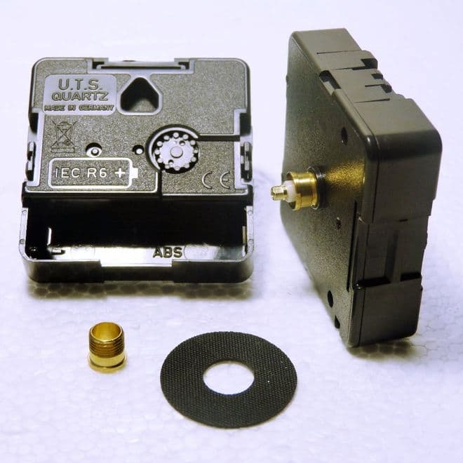 10mm shaft Quartz UTS euroshaft carriage clock movement