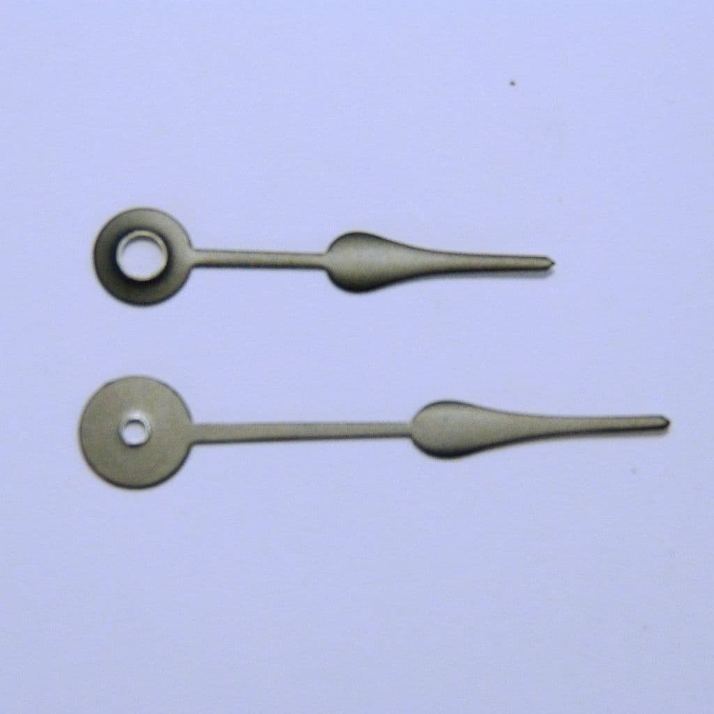 42mm Black Spade Microshaft clock hands MSC S34