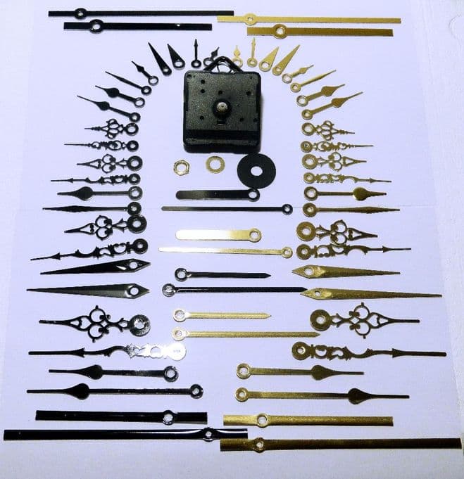 Long Shaft & x28;12mm dials& x29; Ticking Quartz Clock Movement