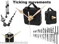Ticking movements with hands