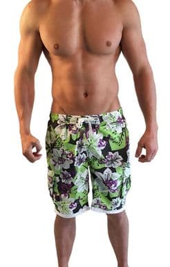 Hawaii Style Floral Board Shorts