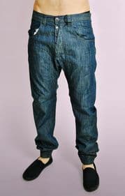 Lightweight Dark Blue Denim Jeans