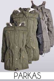 Parka In 3 Styles Available In Regular And Plus Size!