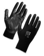 Unisex Nitrotouch Nitrile Palm Coated Nylon Gloves