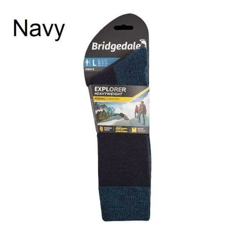 Bridgedale Mens Explorer Heavyweight Merino Comfort Boot