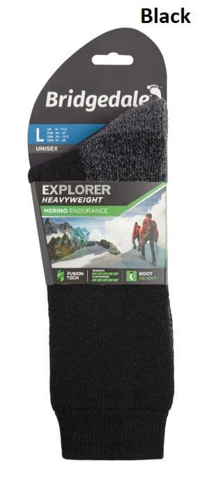 Bridgedale Unisex Explorer Heavyweight Merino Performance Sock