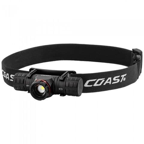 Coast XPH30R Rechargeable Dual Power Head Torch - 1000 Lumens