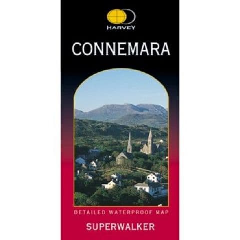 Harvey Superwalker - Connemara Map - Waterproof, 1:30000