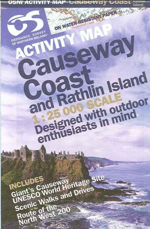 Ordnance Survey - Causeway Coast and Rathlin Island, 1:25000