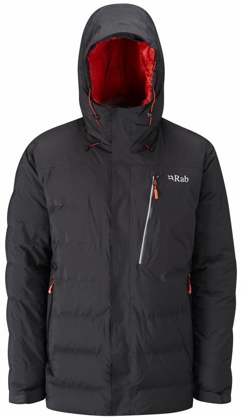 Rab Mens Resolution Jacket - Lightweight, Warm, Waterproof - 800FP Down