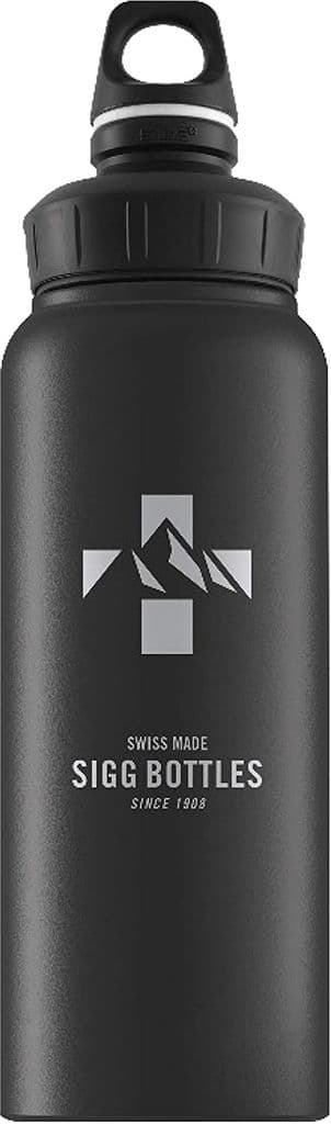 SIGG Wide Mouth Bottle - Mountain Textured 1L